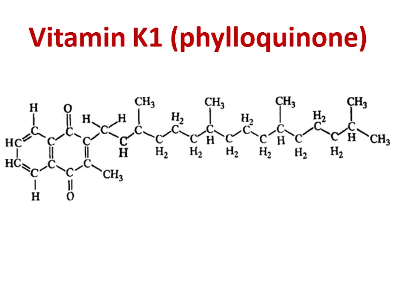 Vitamin K1 (phylloquinone)